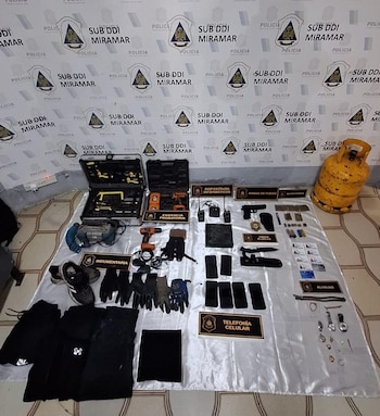 Mar del Plata Miramar robo detenidos