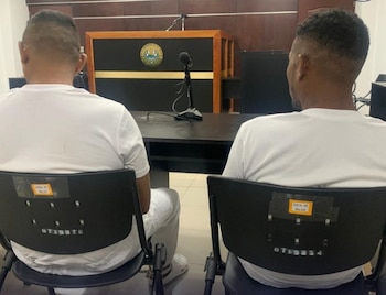 El Juzgado Primero de Instrucción de Santa Tecla admitió la acusación de la Fiscalía, ordenó la apertura a juicio y mantuvo la detención provisional de los procesados. /(Centros Judiciales El Salvador)