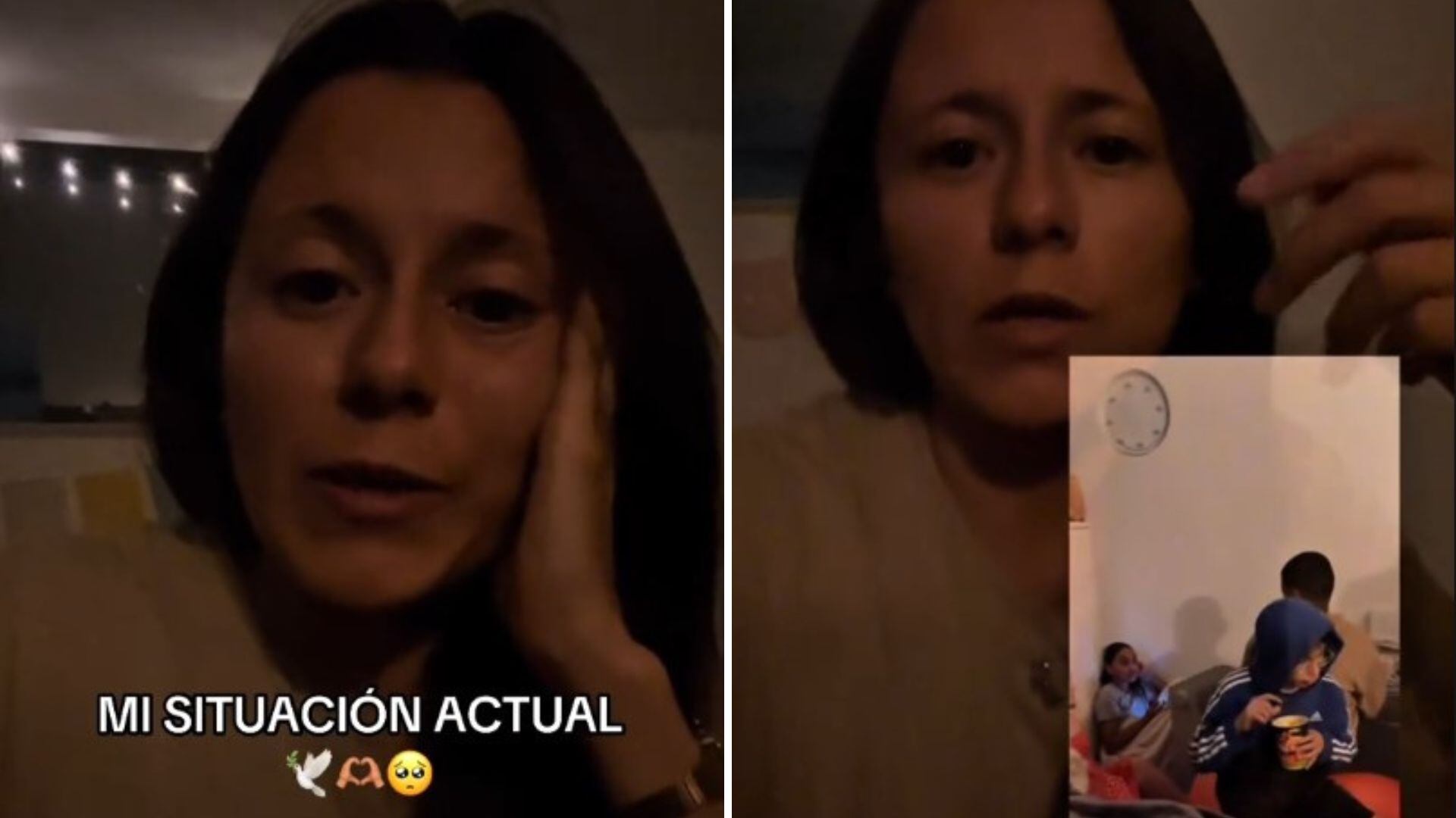 La actriz relató que, ante cualquier amenaza de ataque armado, se dirigen inmediatamente a este espacio para resguardarse. (TikTok / @gretacervantes)