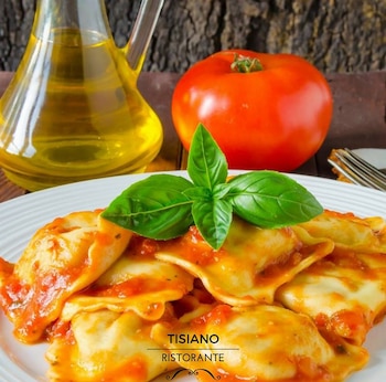 Los ravioles con salsa cuestan