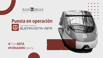 El servicio pasa cada 30 minutos aproximadamente y opera en siete estaciones a lo largo de 43 kilómetros. (Imagen Ilustrativa Gobierno de México)