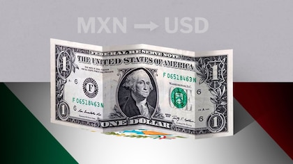 México: cotización de cierre del dólar hoy 8 de mayo de USD a MXN