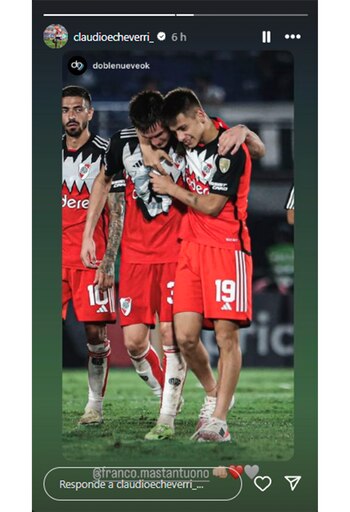 La historia de Echeverri junto