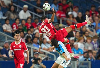 El delantero paraguayo, presente en