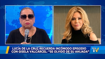 Lucía de la Cruz recuerda incómodo episodio con Gisela Valcárcel: “Se olvidó de su ahijada”