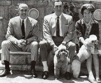 Benito Llambí y su esposa,