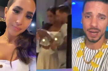 Melissa Paredes y Anthony Aranda