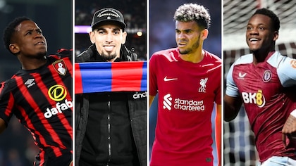 Inicia la Premier League: cuáles son los horarios de los partidos de Luis Díaz, Daniel Muñoz y las otras figuras de la selección