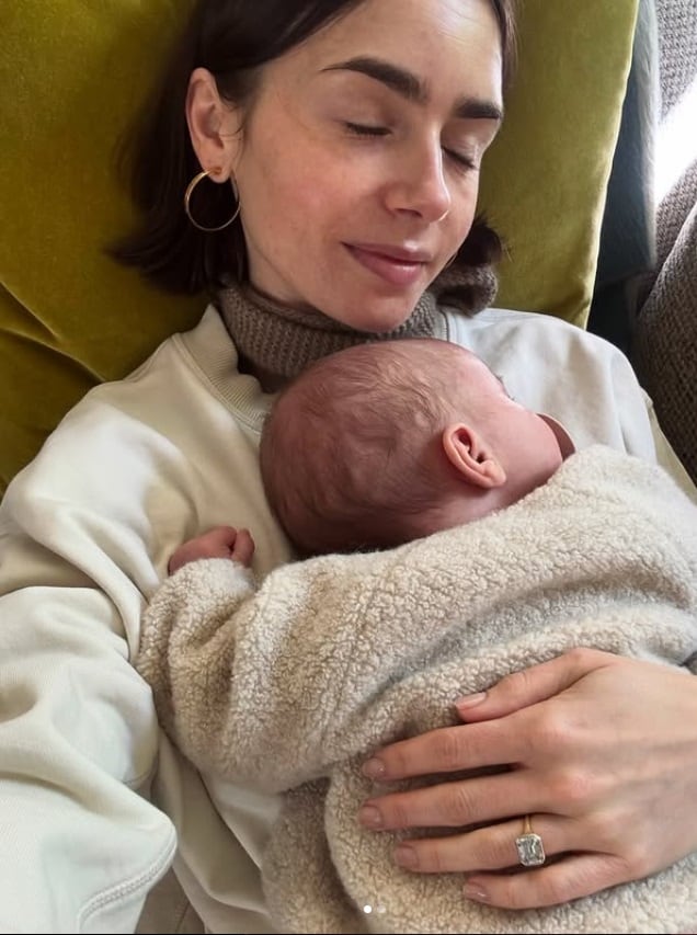 La actriz británica revela cómo la llegada de su hija Tove Jane transformó sus prioridades y su visión sobre el éxito personal (Instagram: lilyjcollins)