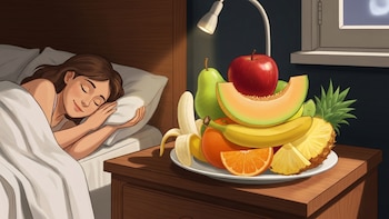 Qué frutas comer y cuáles evitar antes de dormir, según un cardiólogo