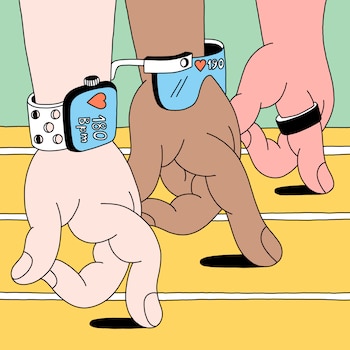 Google, Apple, Samsung and upstarts like Oura are racing to integrate data from their wearable devices into the health care system. (Antonio Giovanni Pinna/The New York Times) — FOR EDITORIAL USE ONLY WITH NYT STORY WEARABLES OUTLOOK BY BRENT CRANE FOR AUG. 15, 2026. ALL OTHER USE PROHIBITED. —