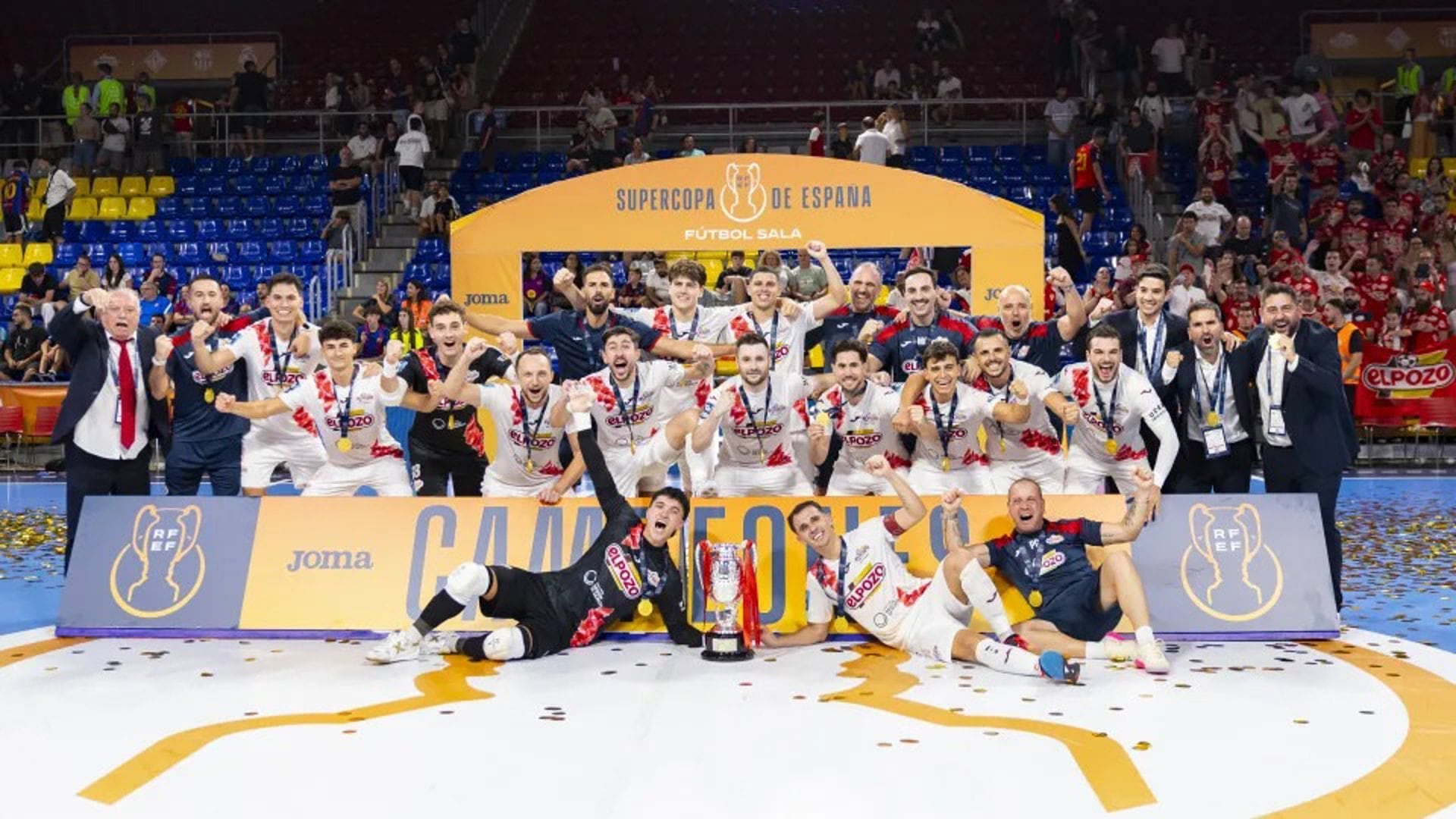 06/09/2026 ElPozo Murcia Costa Cálida levanta la Supercopa de España 2026.
DEPORTES
RFEF