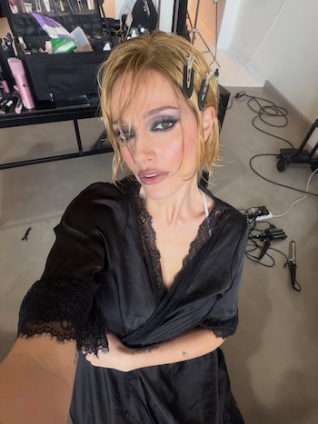 El rotundo cambio de look de Oriana Sabatini para una sesión de fotos