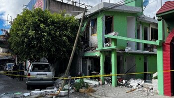 Explosión en casa del municipio