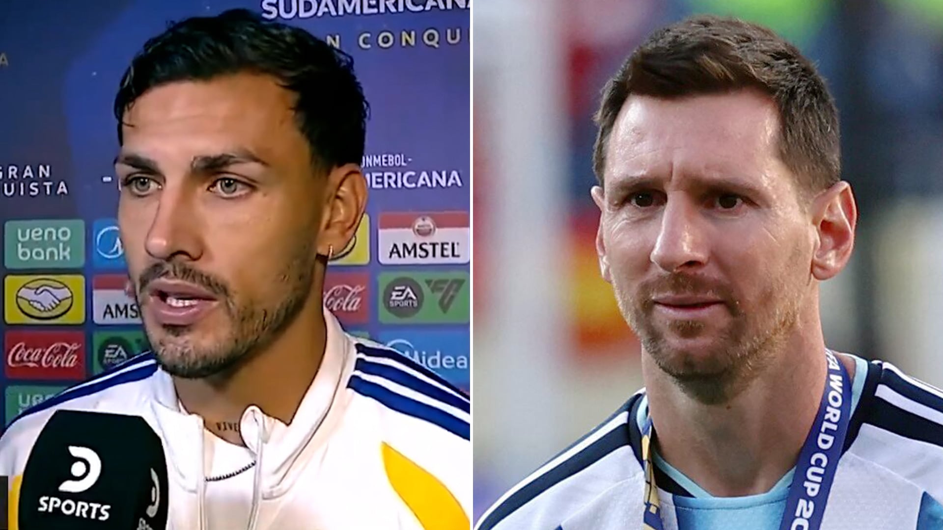 Paredes habló del futuro de Messi en la selección argentina: “Él había tomado una decisión, que contra España era su último partido”