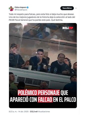 Con este mensaje, el activista