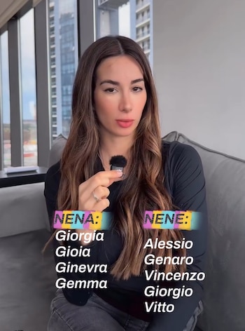 Estefi Berardi mostró la lista de nombres que eligió junto a su esposo para la criatura que esperan