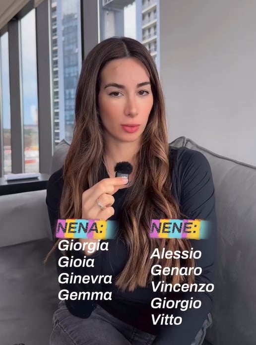 Estefi Berardi mostró la lista de nombres que eligió junto a su esposo para la criatura que esperan