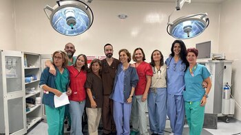 Profesionales del Hospital de Valme