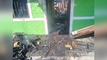 Hombre incendió la casa de