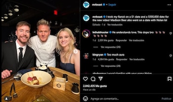 Gordon Ramsay cocinó una cena