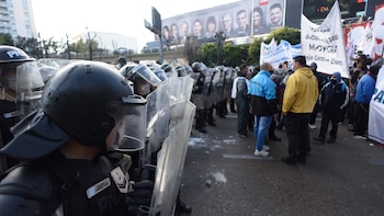 El viernes hubo incidentes en