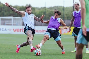La intimidad del entrenamiento de Argentina tras vencer a Argelia