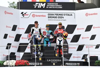 David Alonso celebra en los