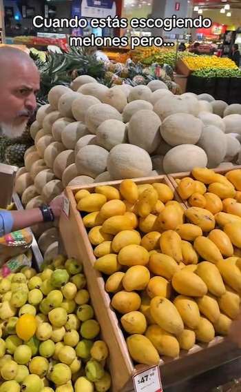 Una confusión dentro de un supermercado se convirtió en uno de los clips más comentados de los últimos días.