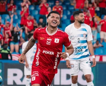 15 Goles en 26 partidos para Yeison Guzmán con la camiseta de América - crédito América de Cali
