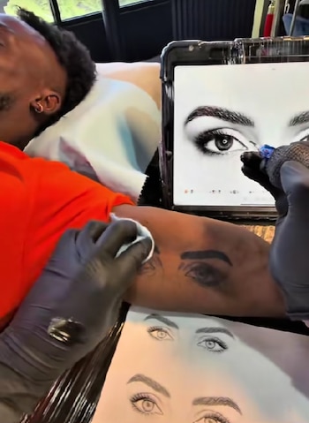 El máximo anotador del Tricolor en la Copa del Mundo recordó el partido frente a Inglaterra y también presumió un tatuaje dedicado a su esposa.
