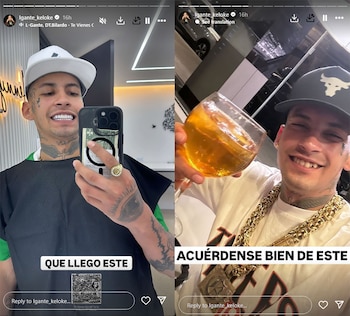 L-Gante mostró el antes y