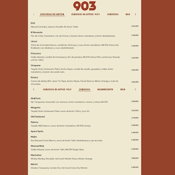 Lista de precios 903, discoteca de Maluma