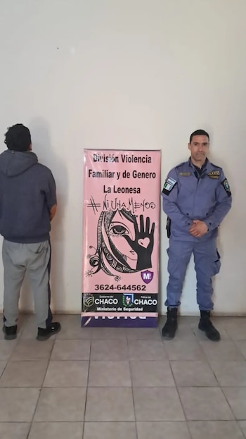 El joven de 23 años quedó detenido por orden de la Fiscalía de Género N° 9 (Fuente: Diario Chaco)