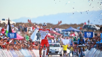 Miguel Florez ganó la etapa