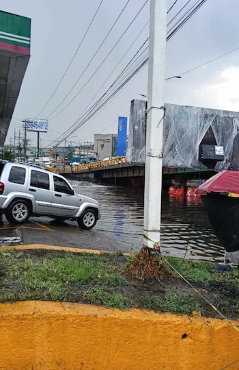 Fuertes lluvias provocaron afectaciones en la CDMX (Redes sociales)