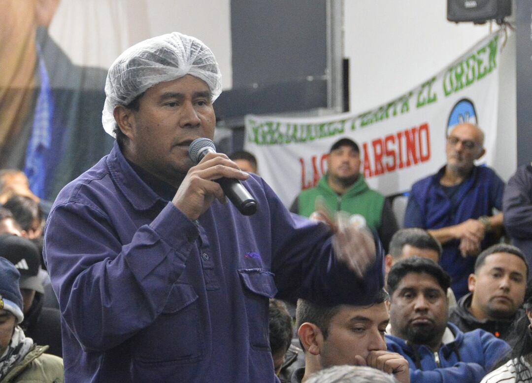 Jorge Penayo, candidato opositor del Sindicato de Alimentación