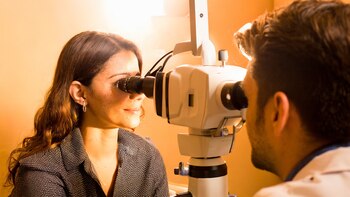 Una mujer con problemas de