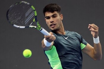 Alcaraz en su debut en