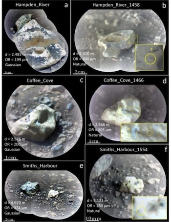Las condiciones para formar corindón requieren ambientes ricos en aluminio y pobres en silicio bajo intensas presiones y temperaturas (NASA)