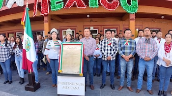 El exalcalde de Esperanza, Isaac Rodríguez Ochoa, tres días antes de su detención. Ya se preparaba para las fiestas patrias. (Crédito: facebook, captura de pantalla| Isaac Rodriguez Ochoa)