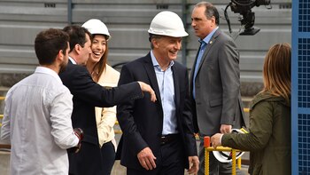 Macri y Vidal, en una