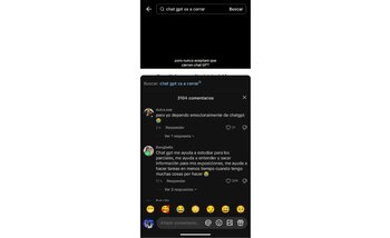 Varios usuarios mostraron su preocupación ante el supuesto cierre de la IA. (TikTok)