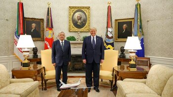 AMLO y Trump se reunieron