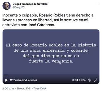 ahondó que su argumento no