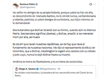 El presidente Gustavo Petro defendió
