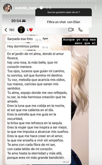 El poema que L-Gante le