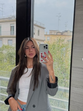 El nuevo look de Ailén Cova, la pareja de Alexis Mac Allister (Instagram)