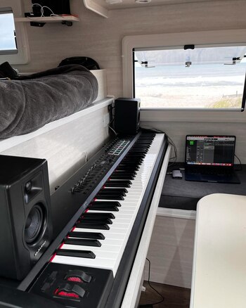 Tuvieron que adaptar el camper