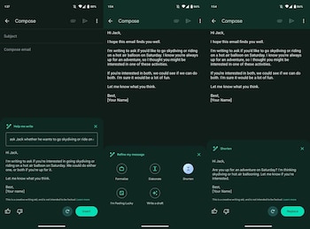 La herramienta Help Me Write